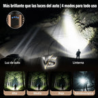 Linterna Táctica LED 3000 Lúmenes con Lente de Ignición Multifuncional Resistente al Agua | FYREBEAM™