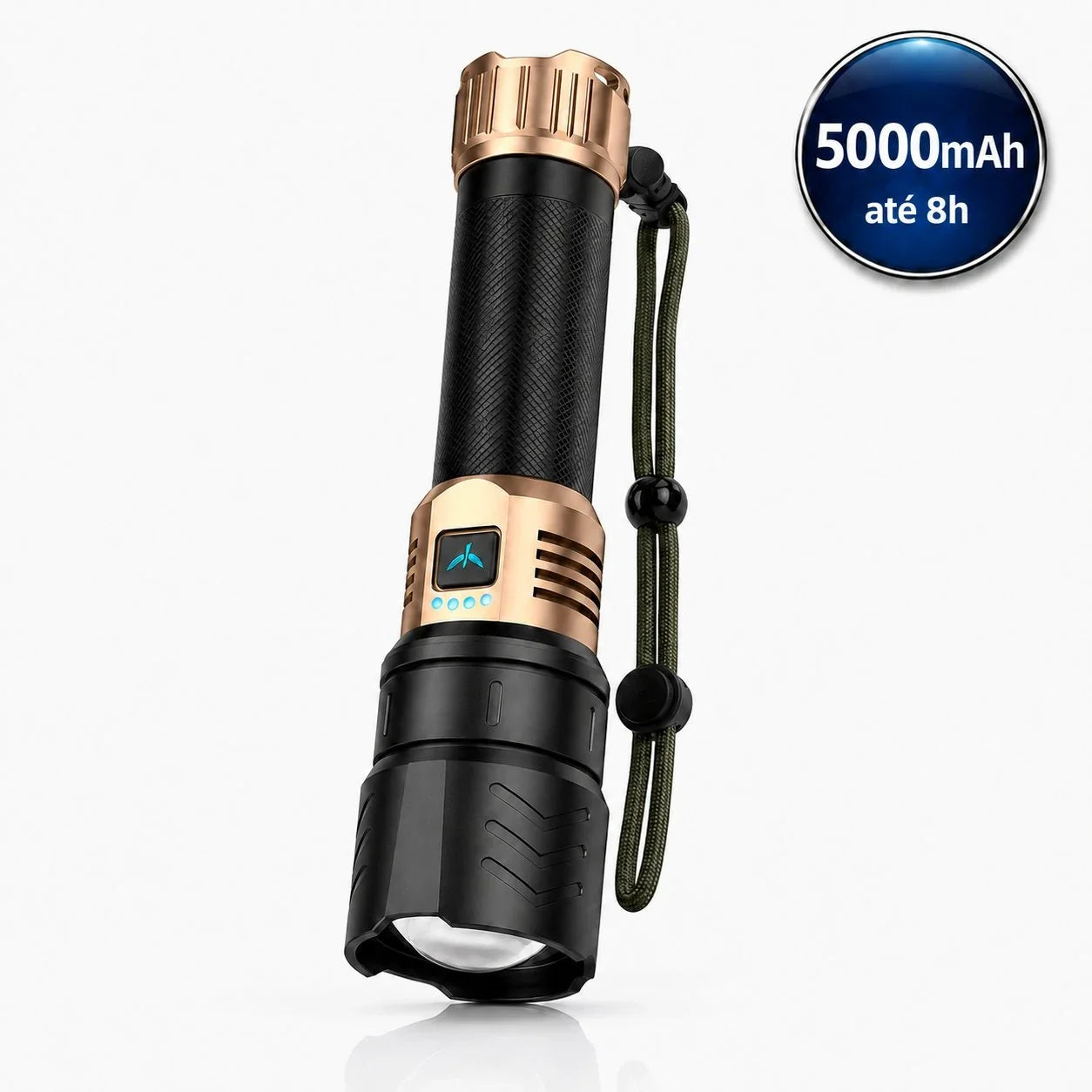 Linterna Táctica LED 3000 Lúmenes con Lente de Ignición Multifuncional Resistente al Agua | FYREBEAM™