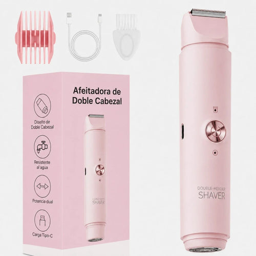 Rasuradora Eléctrica Femenina 2 en 1 para Rostro, Axilas, Piernas y Zona Íntima - LISVYRA™
