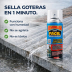 Spray Sellador Impermeable para Goteras, Grietas y Humedad 420 ml DRYVEXA™