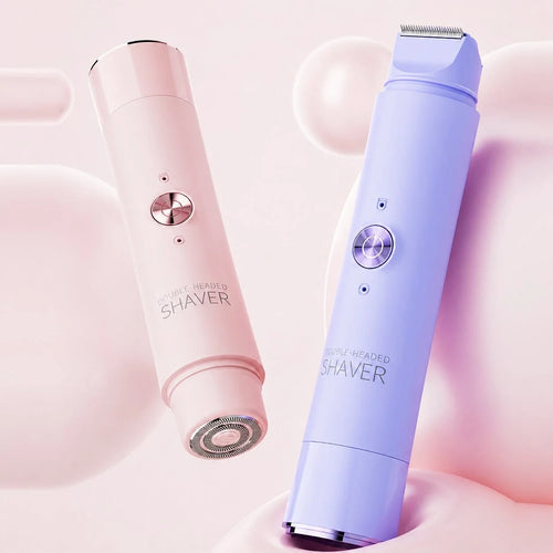 Rasuradora Eléctrica Femenina 2 en 1 para Rostro, Axilas, Piernas y Zona Íntima - LISVYRA™