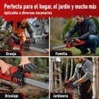 Motosierra Inalámbrica Brushless 12” con 2 Baterías 4.0Ah y 3 Cadenas CUTVORA™