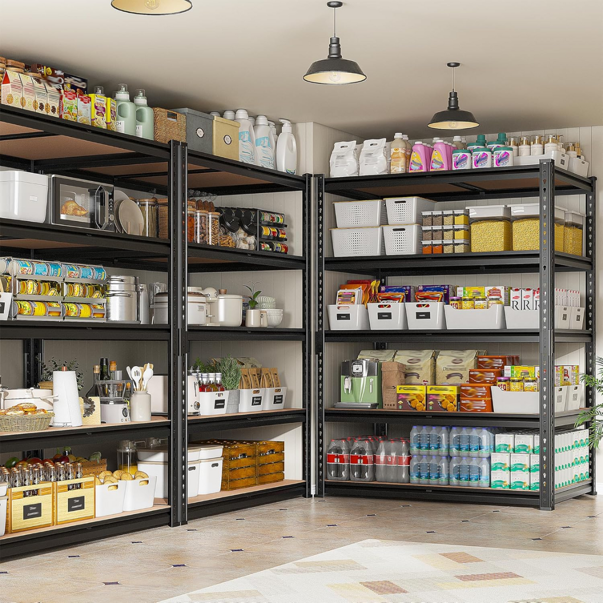 Estantería Metálica Ajustable 5 Niveles – 915 kg | FlexiRack™