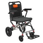 Silla de Ruedas Plegable Ligera con Frenos Dobles y Apoyabrazos Abatibles FOLDAVIA™