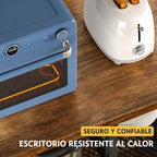 Estante de Cocina Industrial 6 Niveles Metal y Madera - FERRAVO™