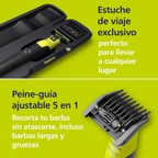 OneBlade Face 360 Recortadora de pelo facial + 1 cuchilla extra, peine 5 en 1